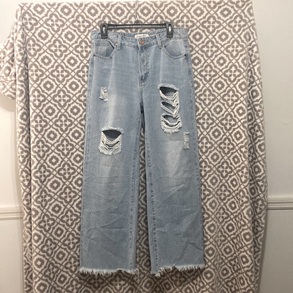 wide legged Jeans